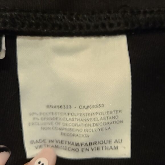 Nike dri fit polyester stretch black athletic wide leg capris size medium - Picture 5 of 8